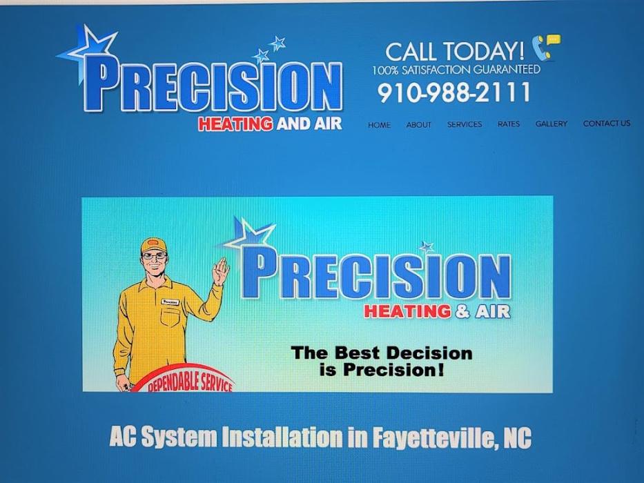 Precision heating and air llc - Fayetteville, NC