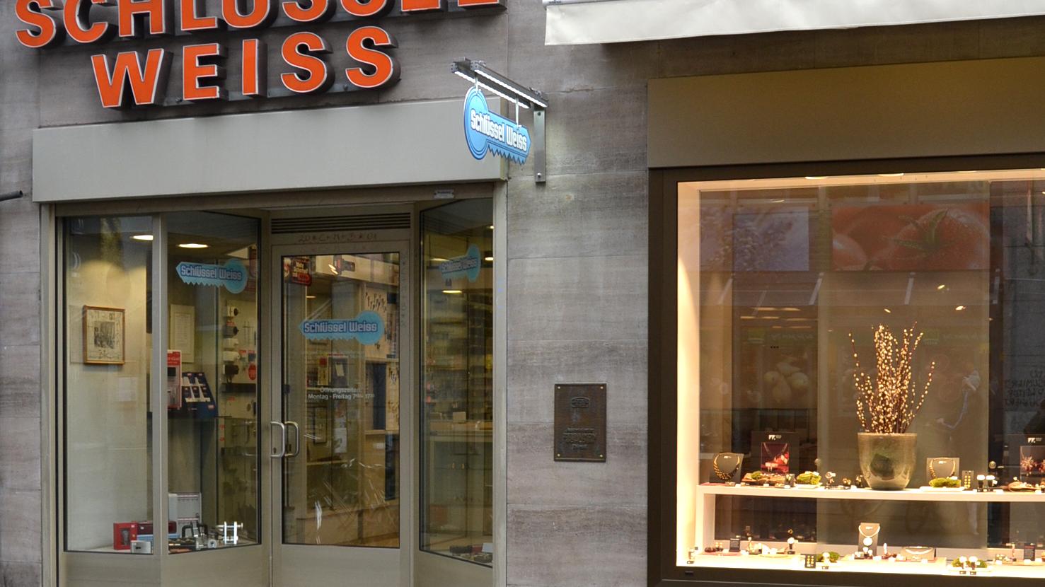 Schlüssel Weiss GmbH, Erbprinzenstraße in Karlsruhe