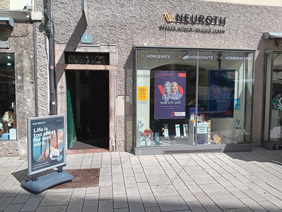Neuroth - Hörgeräte und Gehörschutz, Thunstraße in Hallein
