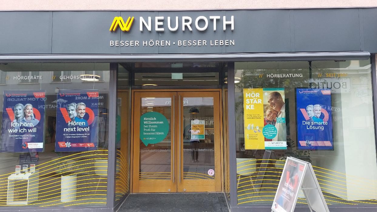 Neuroth - Hörgeräte und Gehörschutz, Herzog-Leopold-Straße in Wiener Neustadt