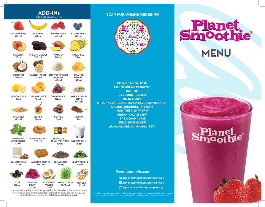 Planet Smoothie St Johns - St. Johns, FL