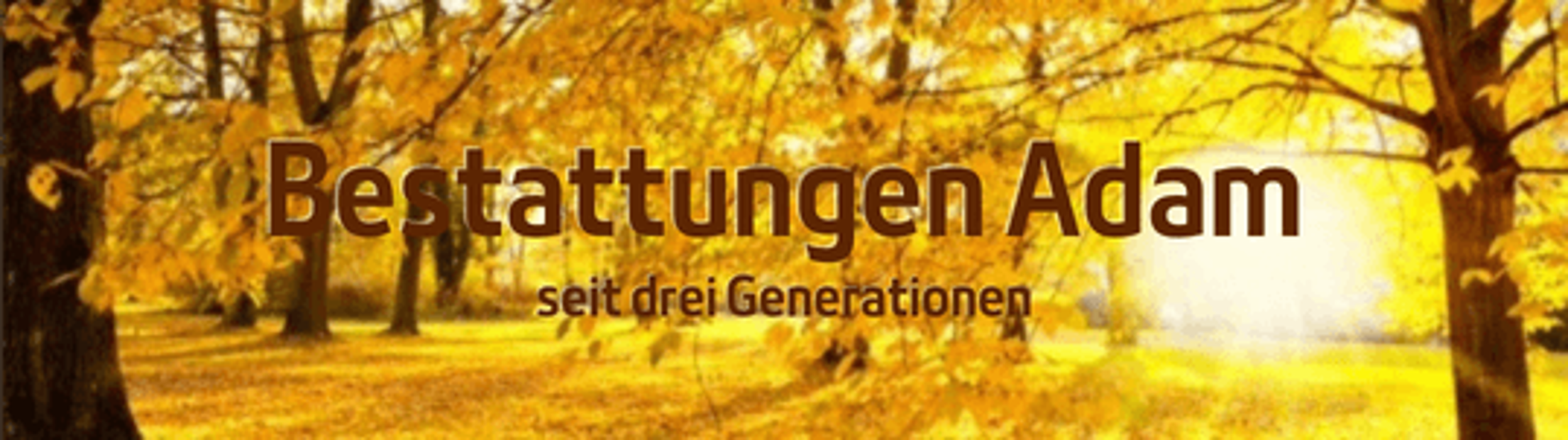 Bestattungsinstitut Oliver Adam in Stromberg