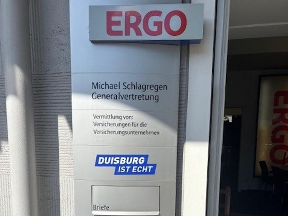ERGO Versicherung Michael Schlagregen, Düsseldorfer Straße in Duisburg