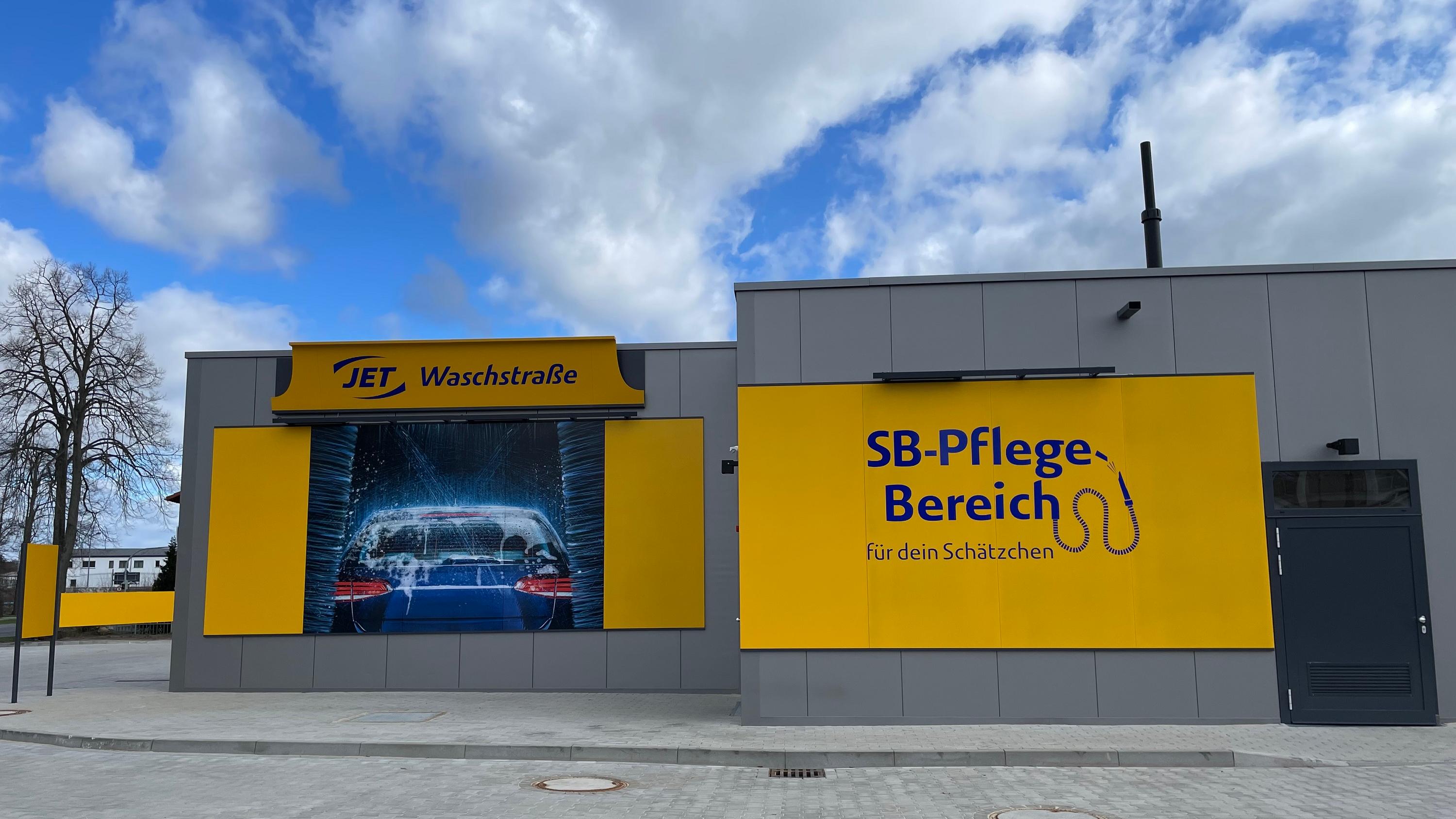 JET Waschstraße, Schwanebecker Chaussee in Bernau bei Berlin