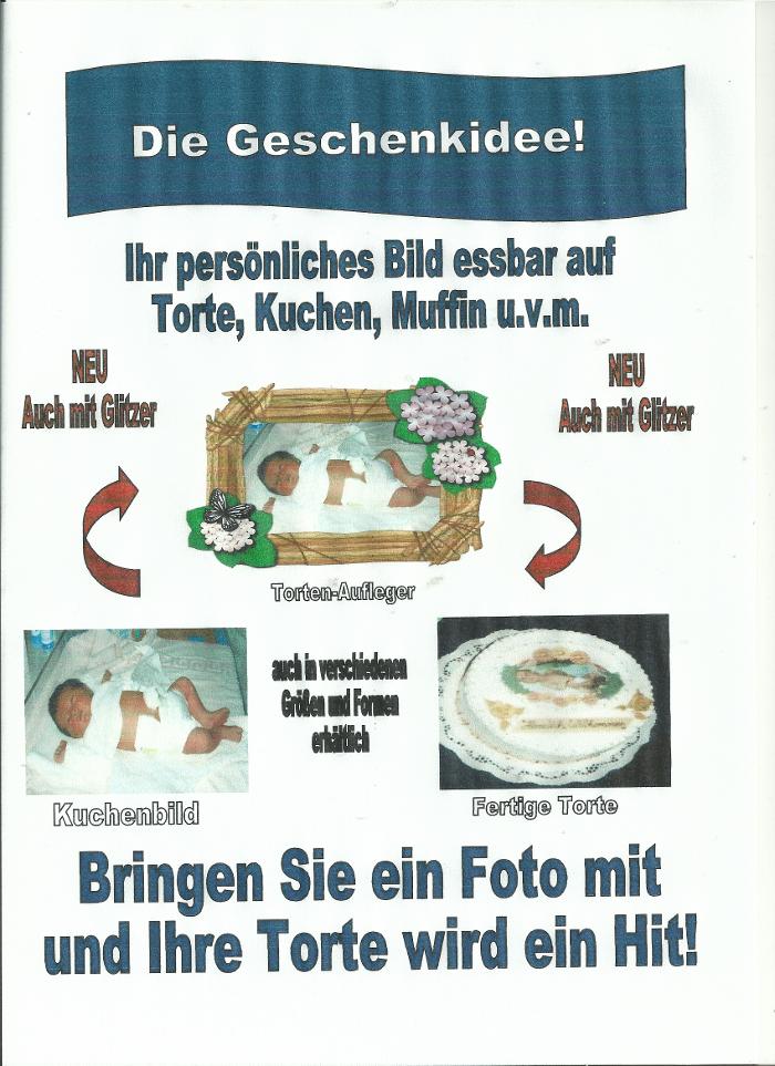 Essbare Foto-Welt, Lengloher Straße in Tacherting