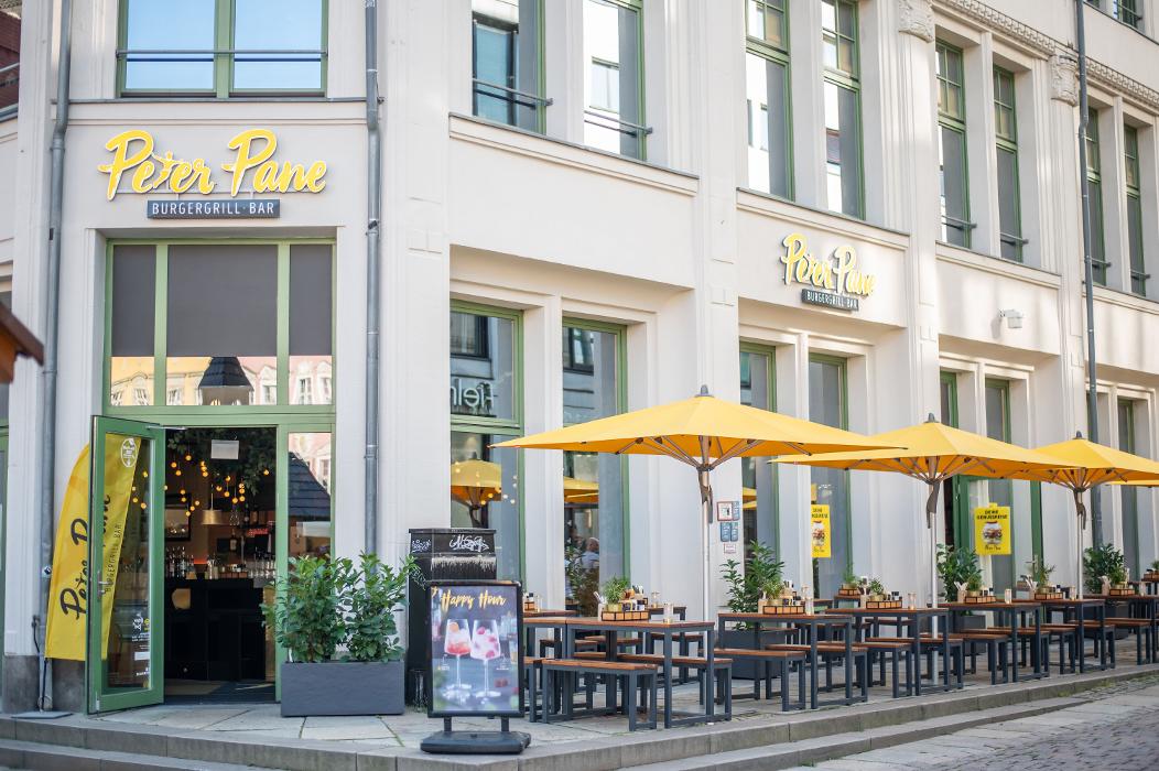 PETER PANE Burgergrill & Bar, Markt in Chemnitz