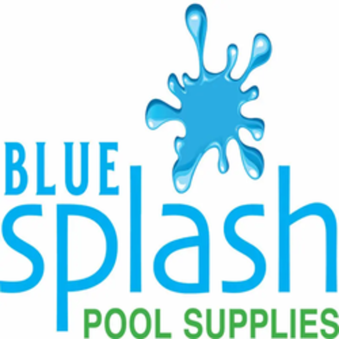 Blue splash pool supplies