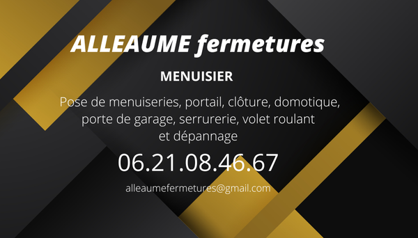 Alleaume fermetures ébénisterie, ébéniste