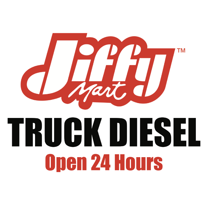 Jiffy Mart &amp; Truck Diesel Fuel Logo