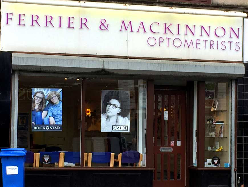 Ferrier & MacKinnon Optometrists - Cowdenbeath, Fife KY4 9NH - 01383 510507 | ShowMeLocal.com