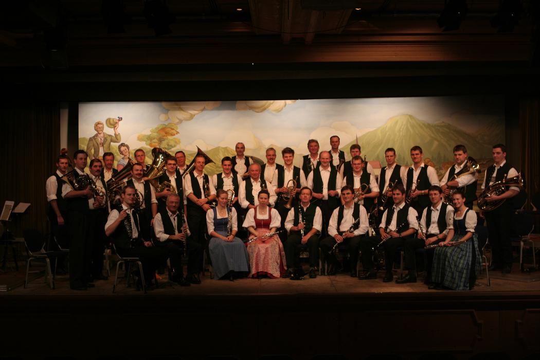 Blaskapelle Rottach-Egern, Birkenmoosstraße in Rottach-Egern