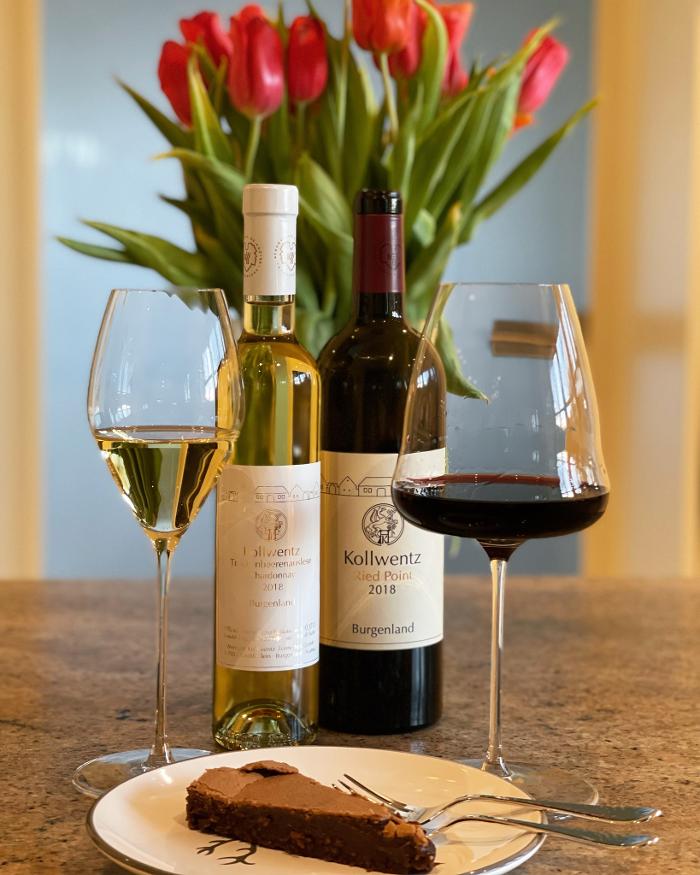 Weingut Kollwentz, Gartengasse in Großhöflein