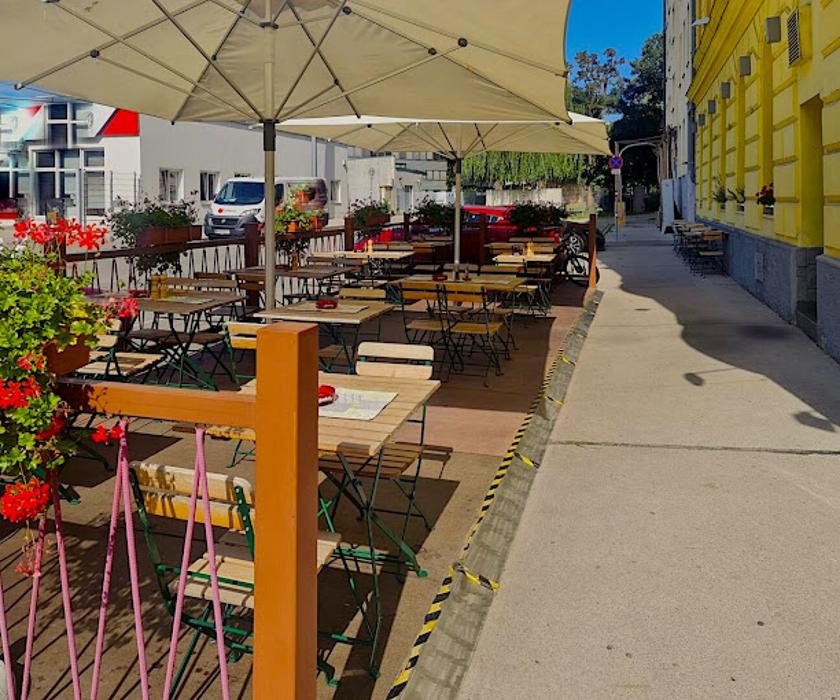 Hofers Gasthaus, Stromstraße in Wien