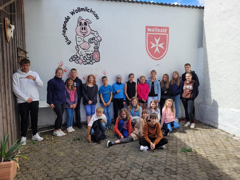 Malteser Ortsverein Preith, Römerstraße in Pollenfeld