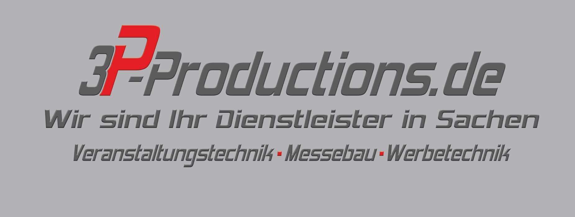 3P-Productions Veranstaltungstechnik - Messebau - Werbetechnik