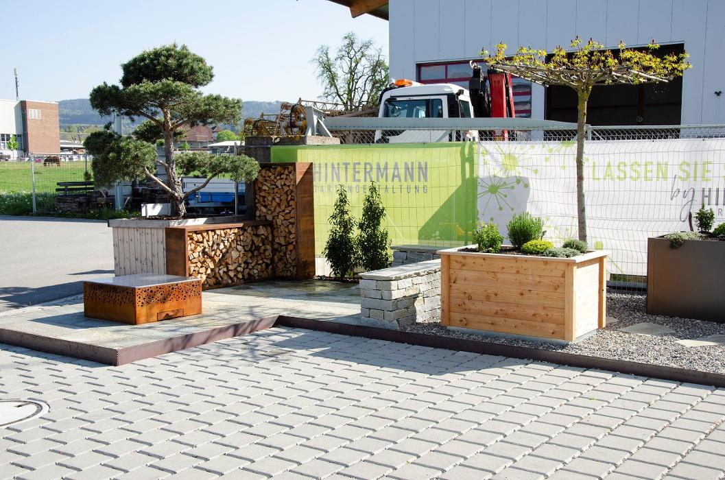 Hintermann Gartengestaltung GmbH, Industriestrasse in Gontenschwil