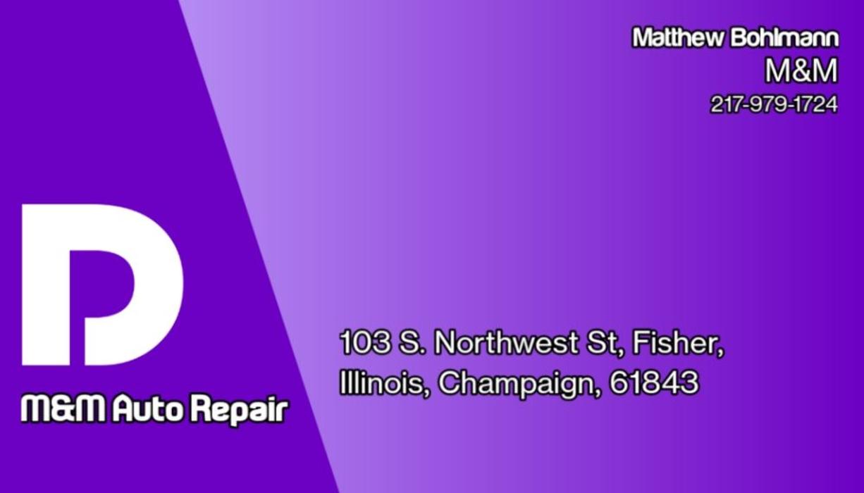 M&M Auto Repair - Fisher, IL