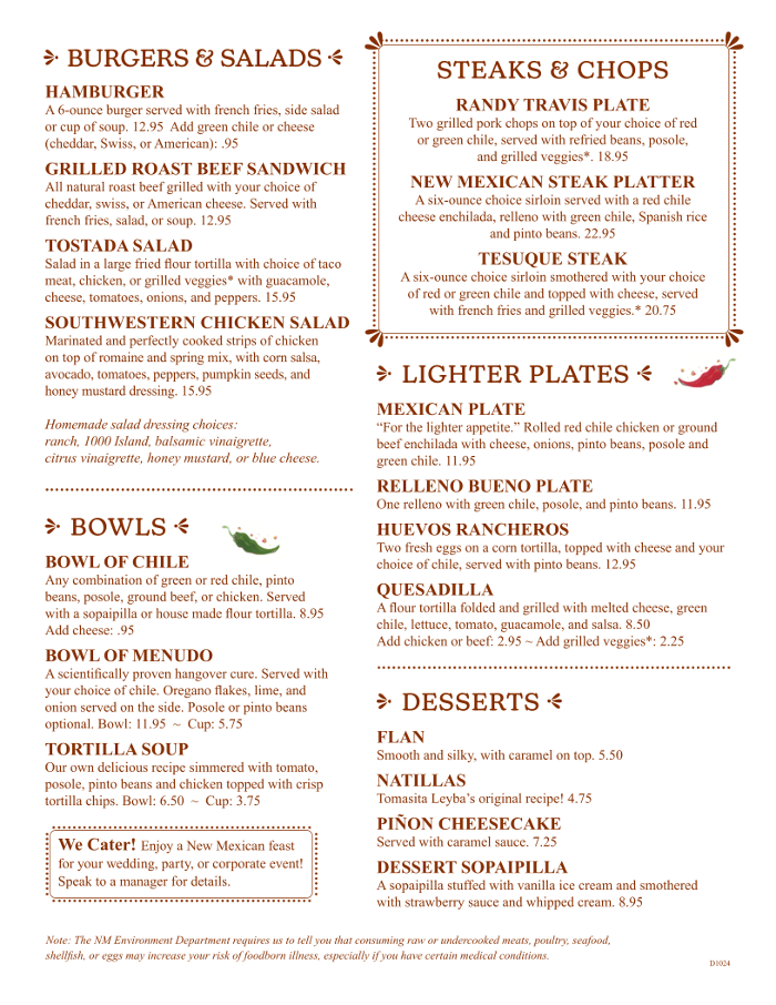 Tomasita's Santa Fe New Mexican Restaurant Image