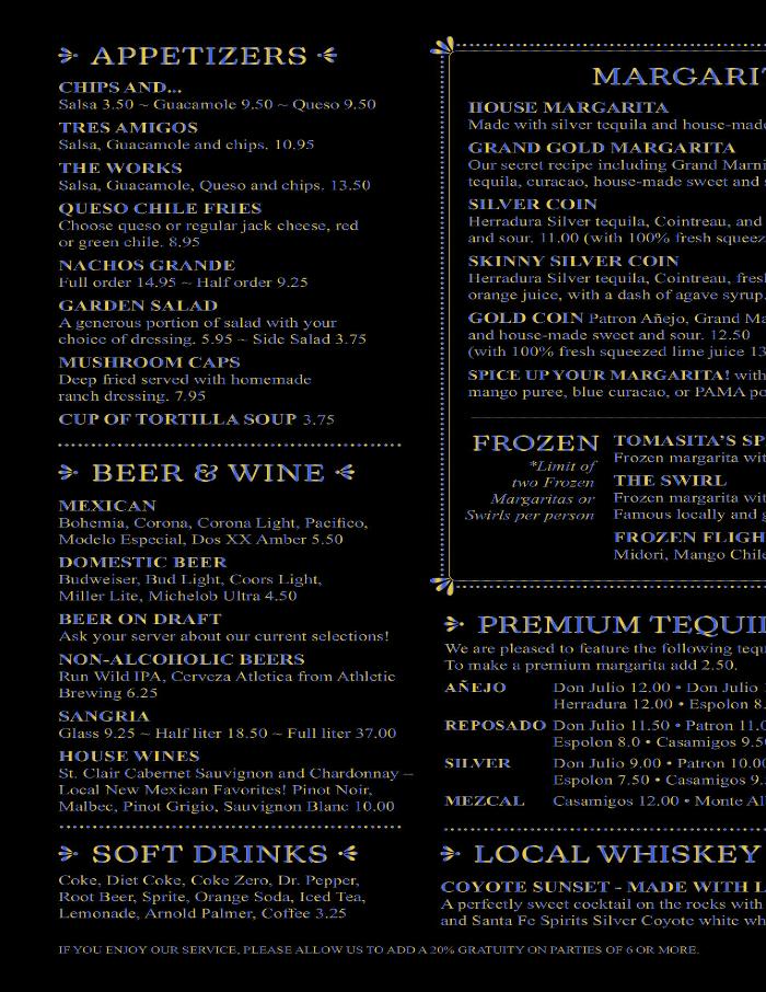 Tomasita's Santa Fe New Mexican Restaurant Image