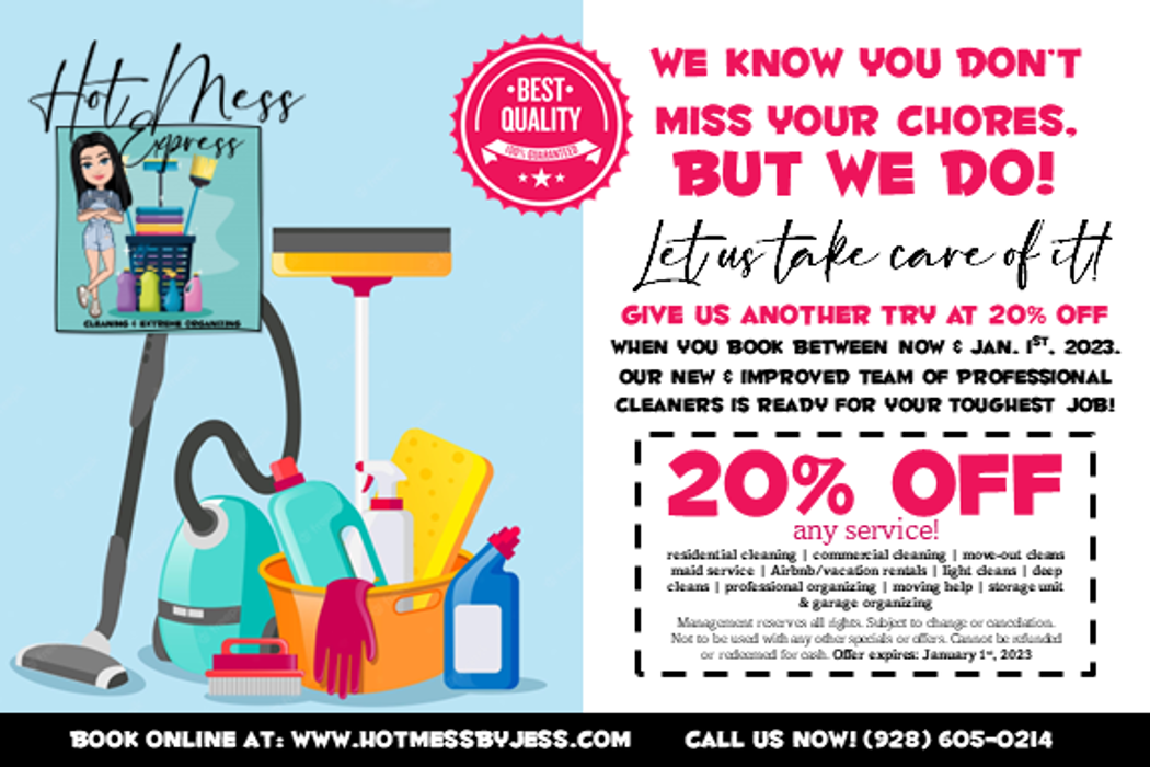 Hot Mess Express Cleaning - Fort Mohave, AZ