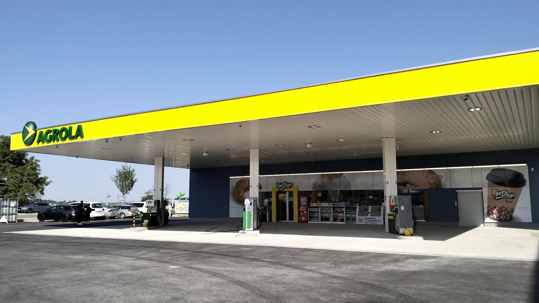 AGROLA TopShop & carwash, Schachenstrasse in Lyssach