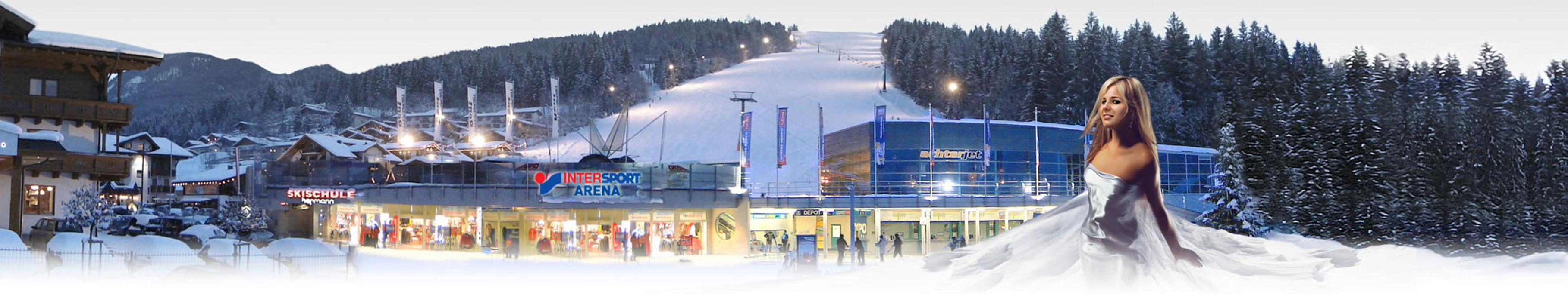 INTERSPORT Arena, Unterberggasse in Flachau