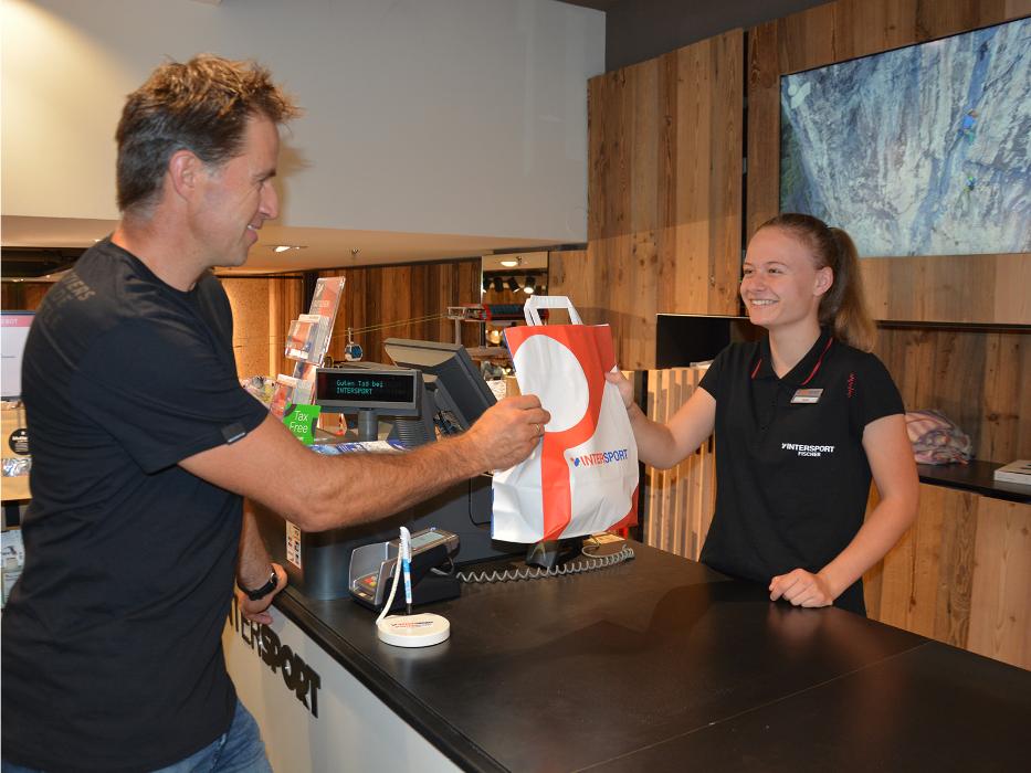 INTERSPORT Fischer Schruns, Bahnhofstraße in Schruns