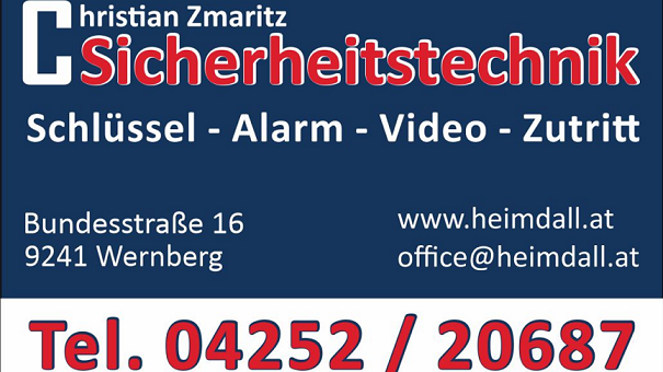 Christian Zmaritz Sicherheitstechnik, Bundesstraße in Wernberg