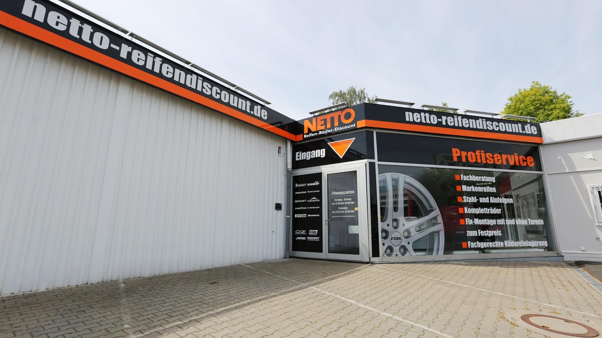 NETTO Reifen.Räder.Discount., Friedberger Landstraße in Frankfurt am Main