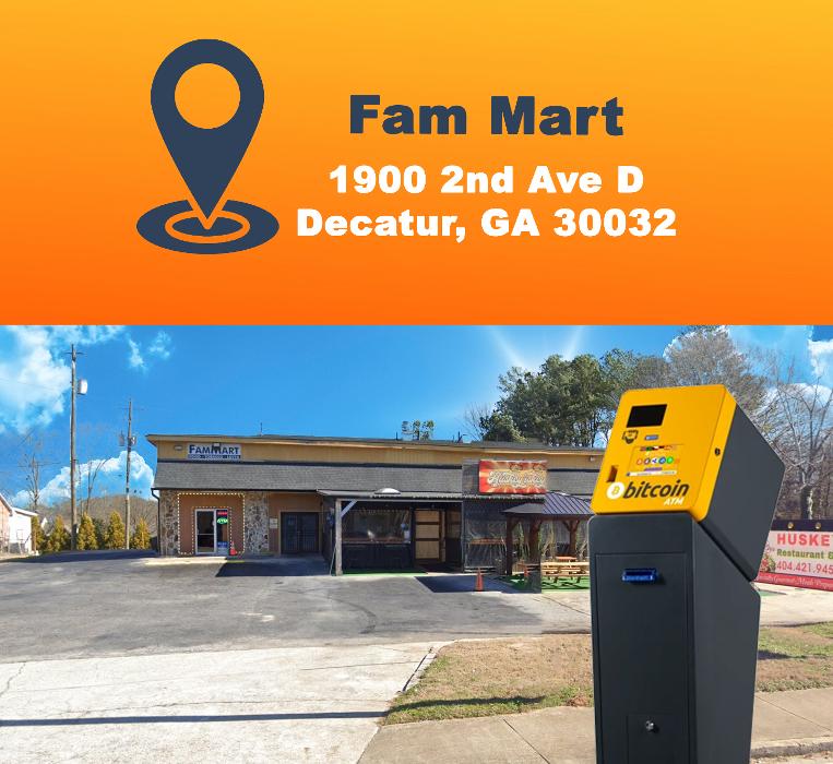 Bitcoin ATM Decatur - Coinhub - Decatur, GA