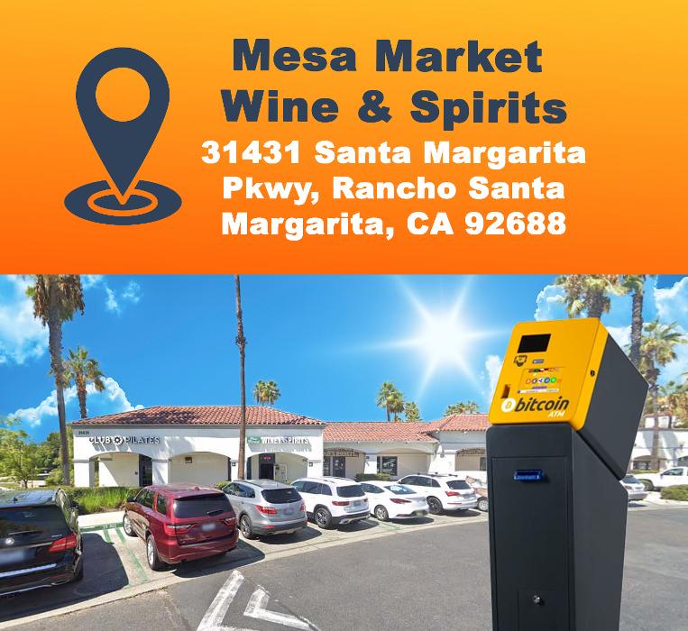 Bitcoin ATM Rancho Santa Margarita - Coinhub - Rancho Santa Margarita, CA