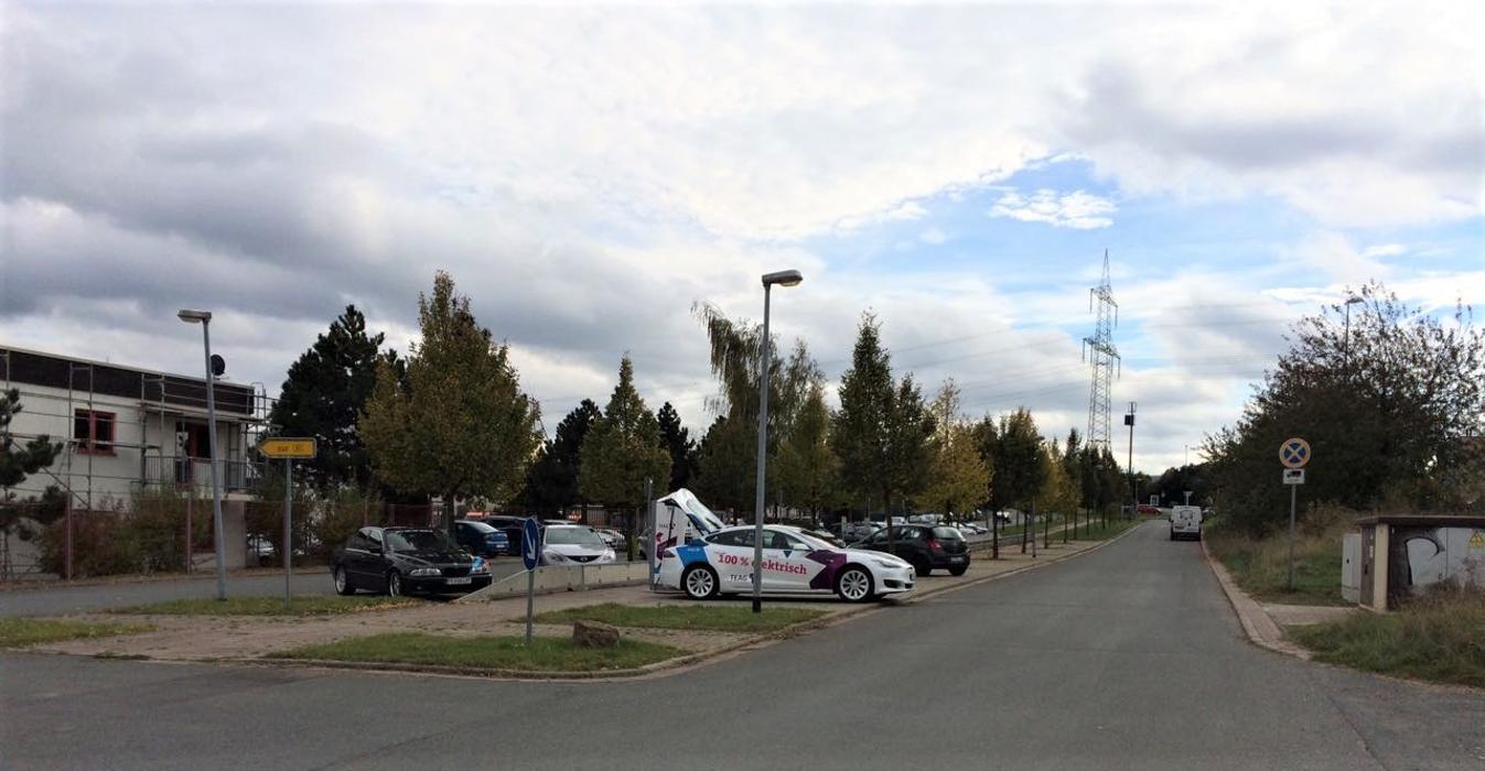 TEAG Mobil-Ladestation, Hainholzstrasse in Mellingen