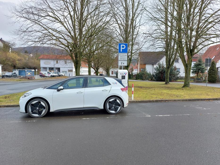 TEAG Mobil-Ladestation, Karlstraße in Heyerode