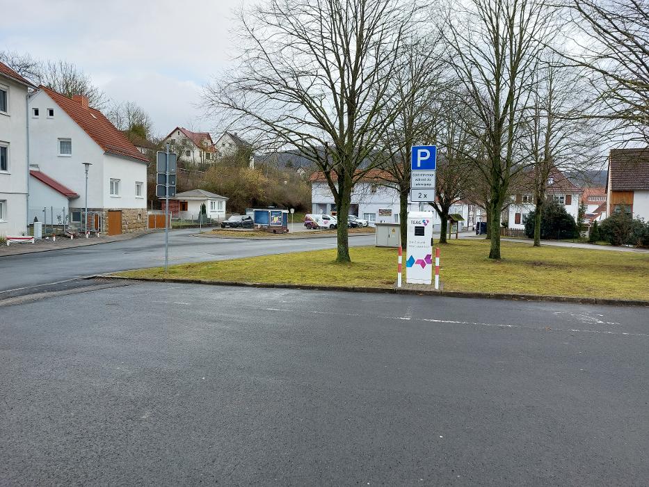 TEAG Mobil-Ladestation, Karlstraße in Heyerode