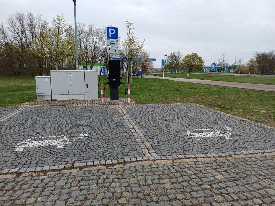 TEAG Mobil-Ladestation, Suhler Straße in Ohrdruf