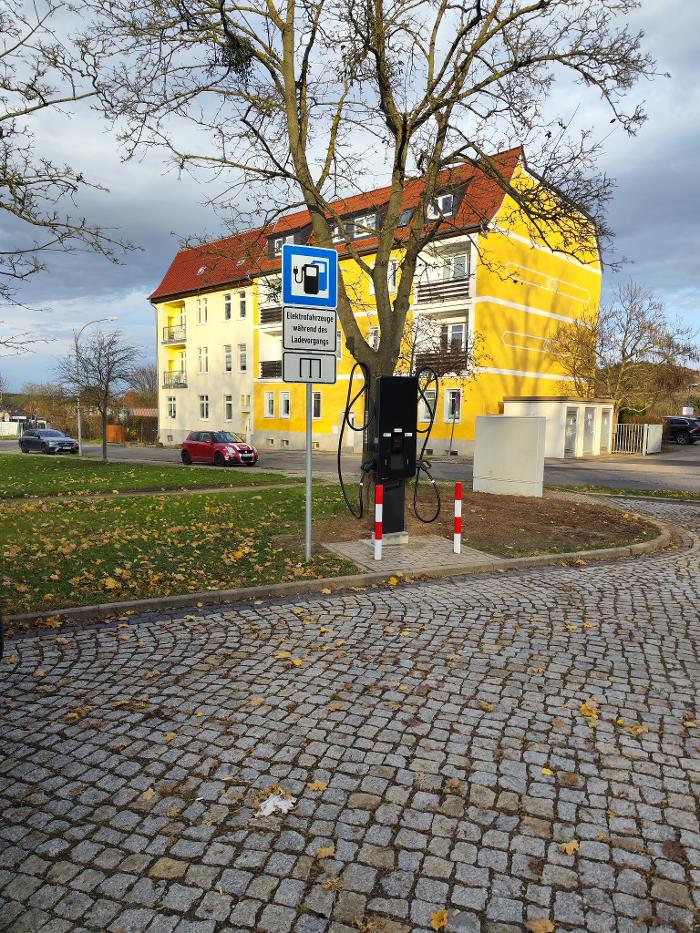 TEAG Mobil-Ladestation, Schillerplatz in Bleicherode