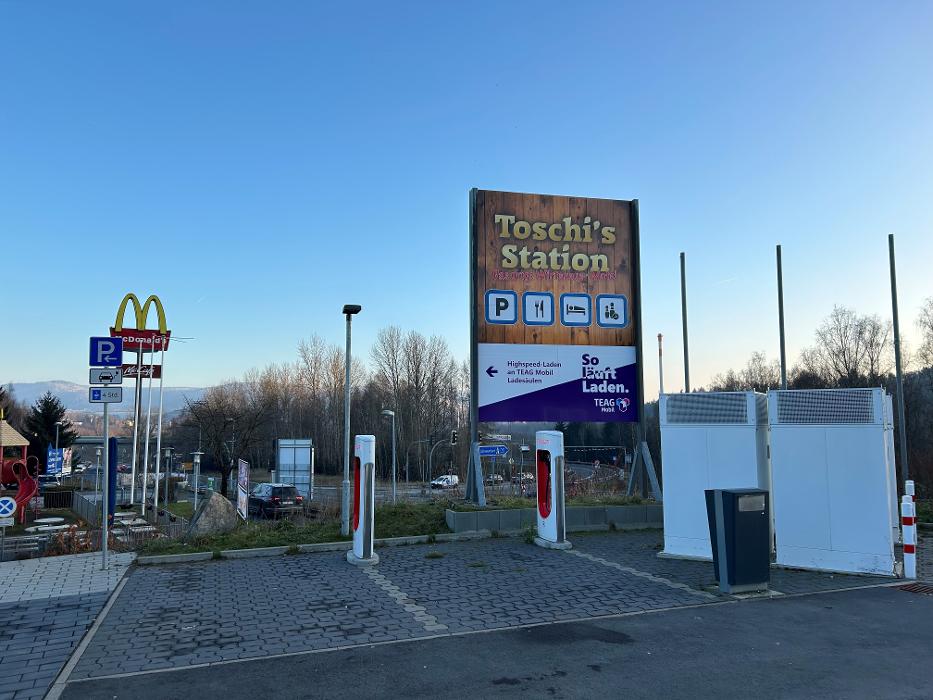 TEAG Mobil-Ladestation, An der Quelle in Zella-Mehlis