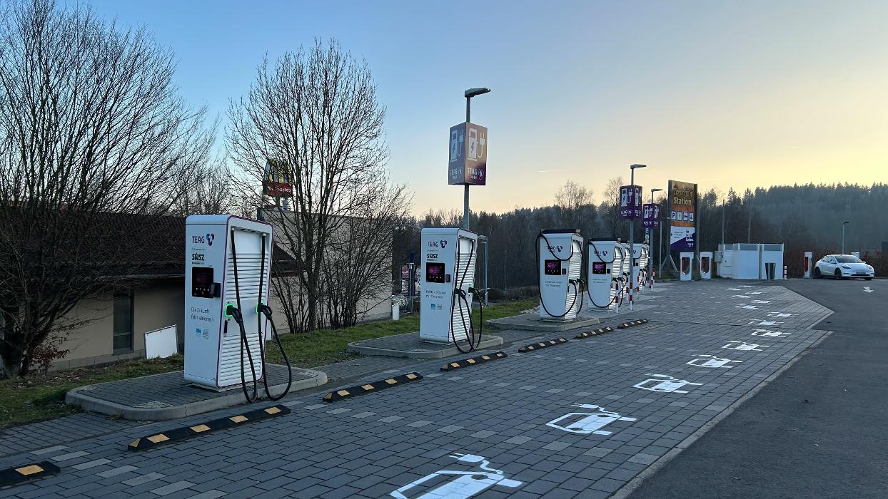 TEAG Mobil-Ladestation, An der Quelle in Zella-Mehlis
