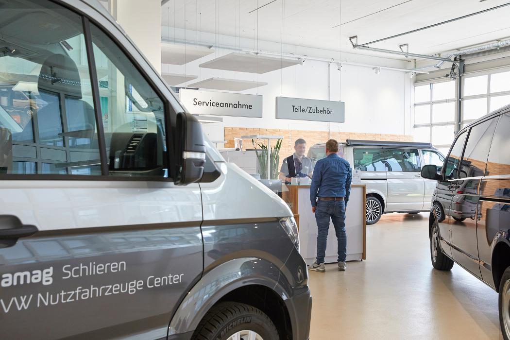 AMAG Schlieren, Lättenstrasse in Schlieren