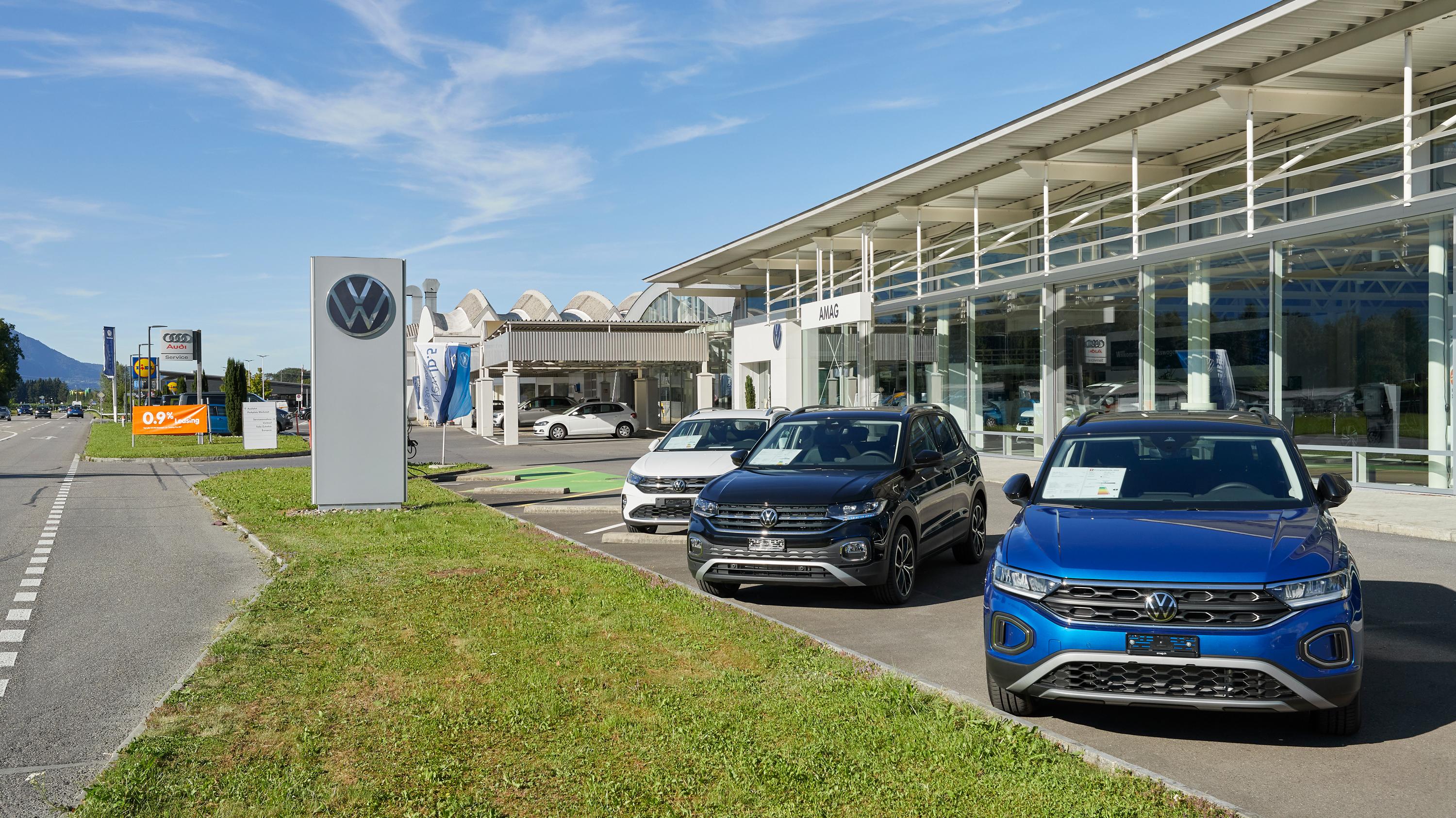 AMAG Buchs, Sankt Galler Strasse in Buchs