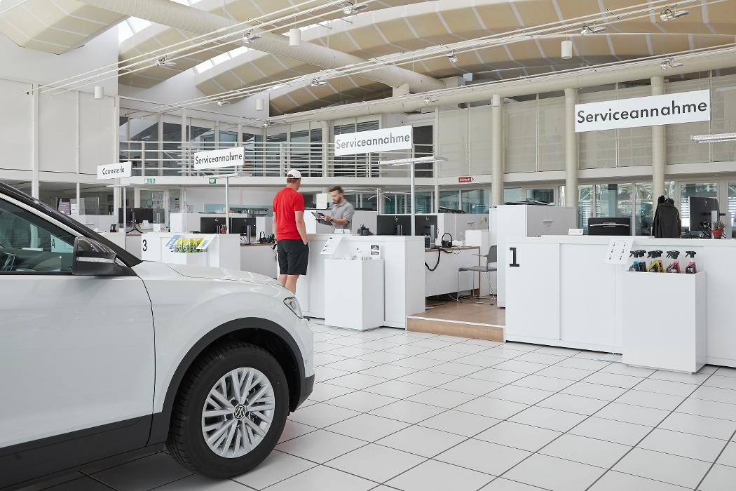 AMAG Buchs, Sankt Galler Strasse in Buchs