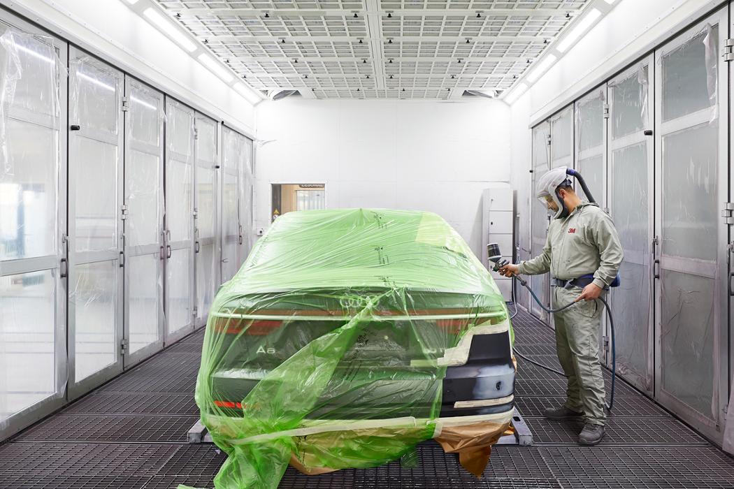 AMAG Carrosserie Center Wettswil, Leimattenstrasse in Wettswil am Albis