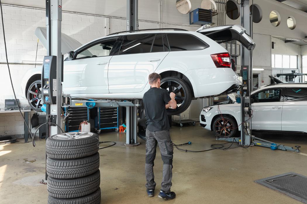 AMAG Beromünster, Aargauerstrasse in Beromünster