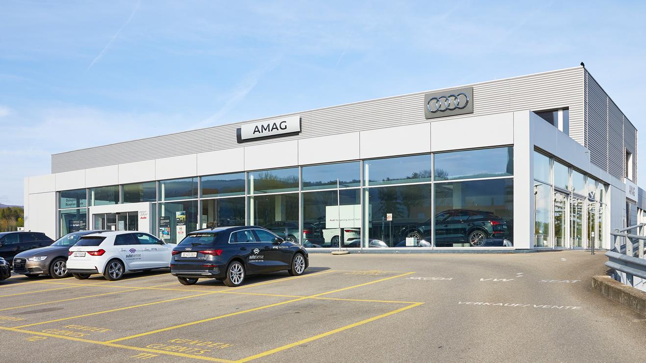 AMAG Biel, Römerstrasse in Brügg