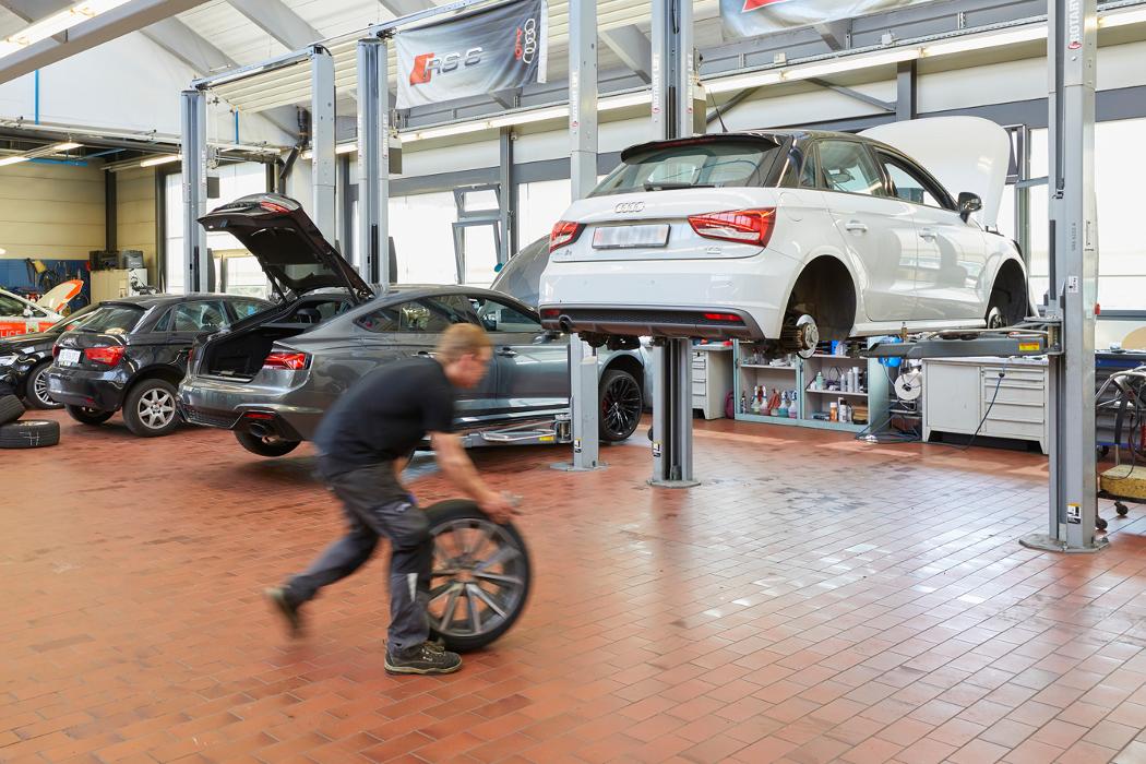 AMAG Biel, Römerstrasse in Brügg