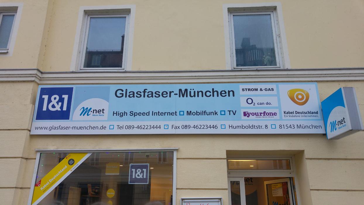 Glasfaser München, Humboldtstraße in München