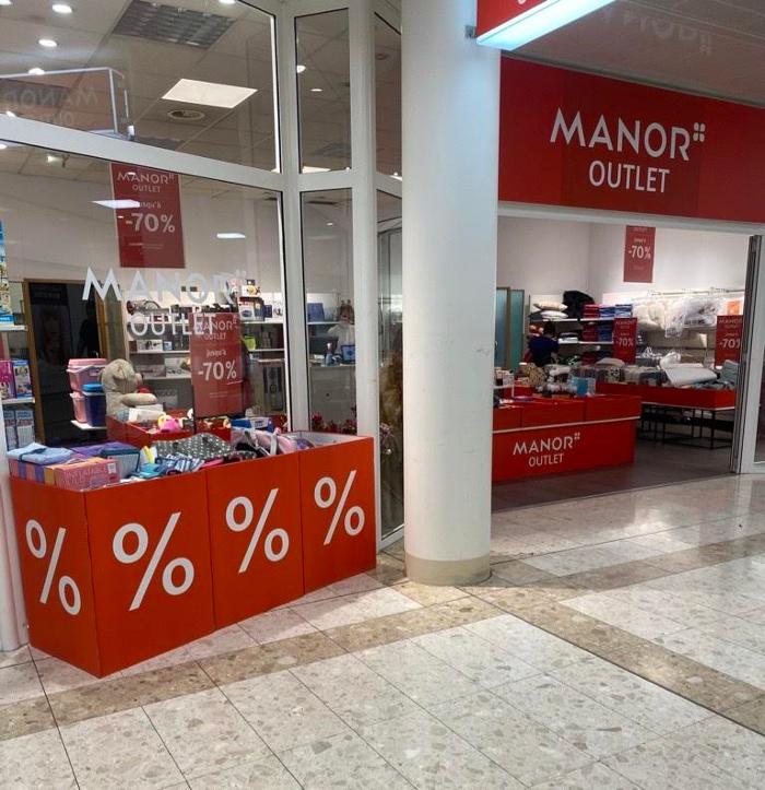 Manor Outlet Morges, Rue de la Gare in Morges