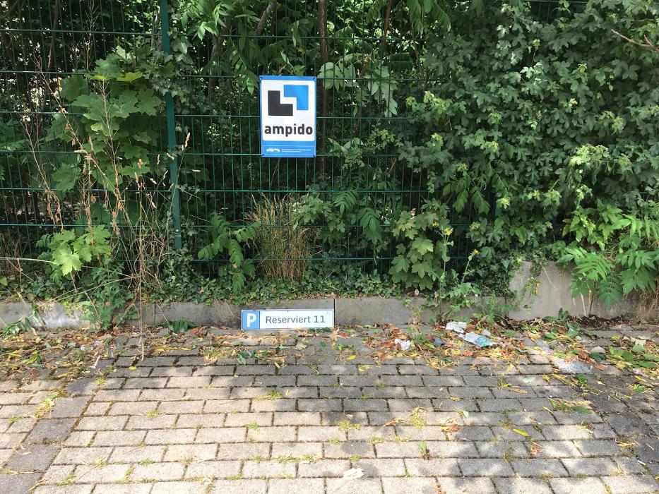 ampido Parkplatz, Westendstraße in München