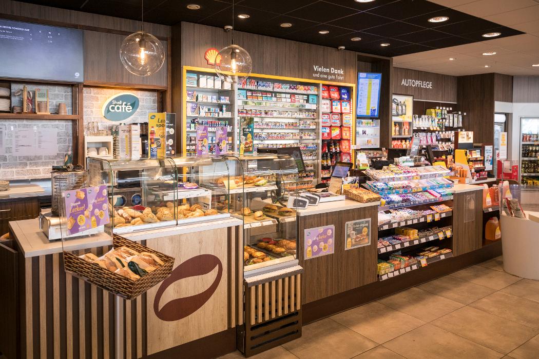 Shell Recharge Charging Station, Thiedestraße in Braunschweig