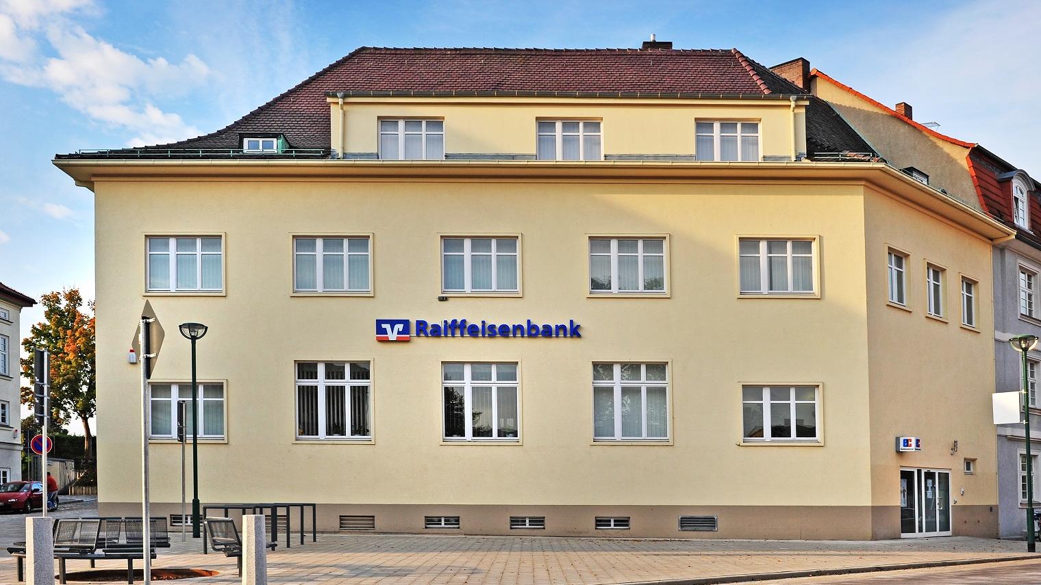 Raiffeisenbank Mecklenburger Seenplatte eG, Filiale Neustrelitz, Bruchstraße in Neustrelitz